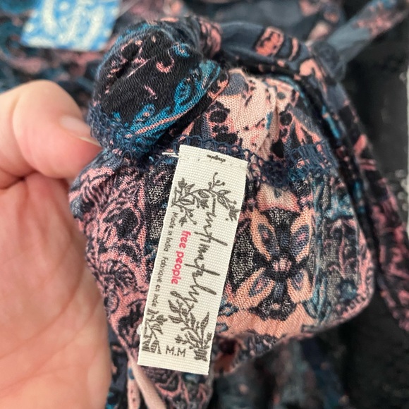 Free People Count Me In Trapeze Mini Dress - Picture 5 of 6